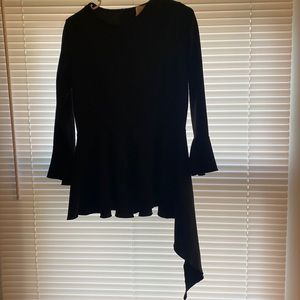 Zadie B’s black asymmetrical top